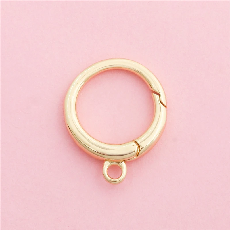 10pcs Brass Carabiner Turnbuckle Spring Buckle Clasp Accessories For Jewelry Making Diy Bracelet Necklace Pendants Connector
10pcs Brass Carabiner Turnbuckle Spring Buckle Clasp Accessories For Jewelry Making Diy Bracelet Necklace Pendants Connector