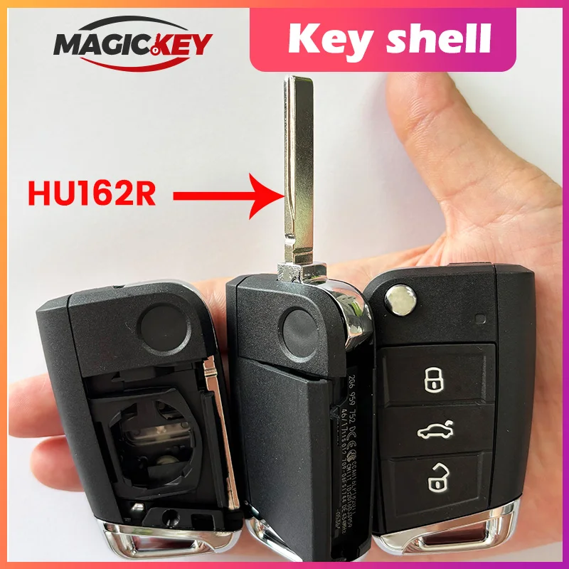 Корпус для ключа MAGICKEY 2G6959752D для Volkswagen VW Golf Polo T-CROSS 2018-2022, Skoda, Seat Hu162R, 3 кнопки, бесключевой доступ
Корпус для ключа MAGICKEY 2G6959752D для Volkswagen VW Golf Polo T-CROSS 2018-2022, Skoda, Seat Hu162R, 3 кнопки, бесключевой доступ