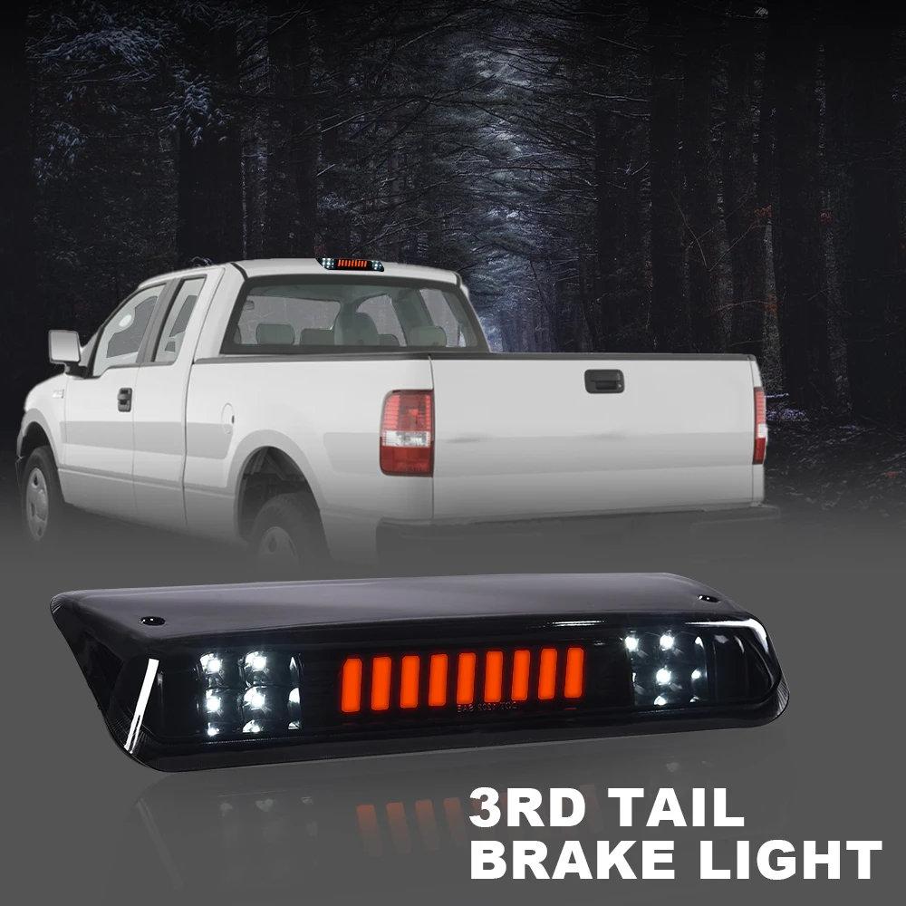 Задний стоп-сигнал с 3D-светодиодной планкой подходит для F150/Lobo 2004 2005 2006 2007 2008, грузовой фонарь, дымчатый/черный, с высоким креплением, стоп-сигнал
Задний стоп-сигнал с 3D-светодиодной планкой подходит для F150/Lobo 2004 2005 2006 2007 2008, грузовой фонарь, дымчатый/черный, с высоким креплением, стоп-сигнал