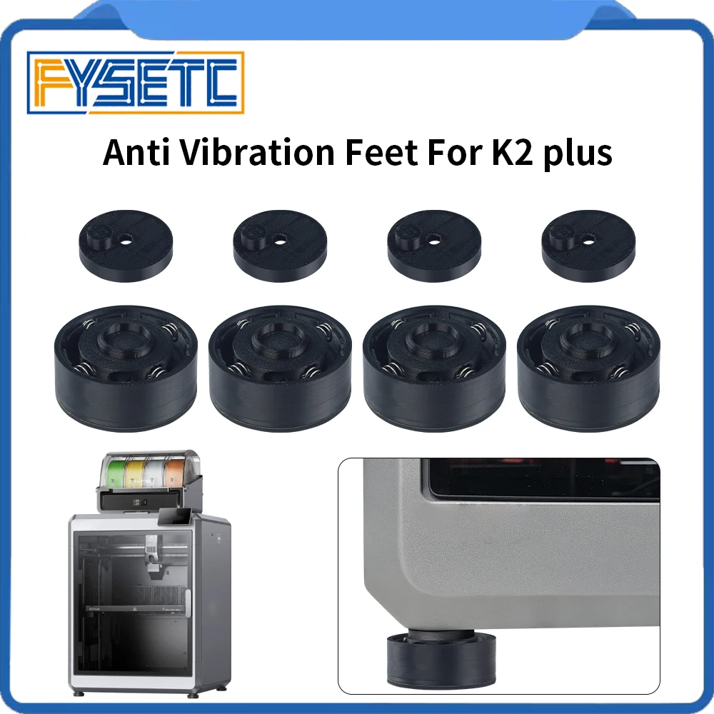 Для Creality K2 Plus Модернизированные амортизирующие подушечки для ног Внутренняя пружина Улучшение качества печати Дизайнерские напольные коврики для K2
Для Creality K2 Plus Модернизированные амортизирующие подушечки для ног Внутренняя пружина Улучшение качества печати Дизайнерские напольные коврики для K2