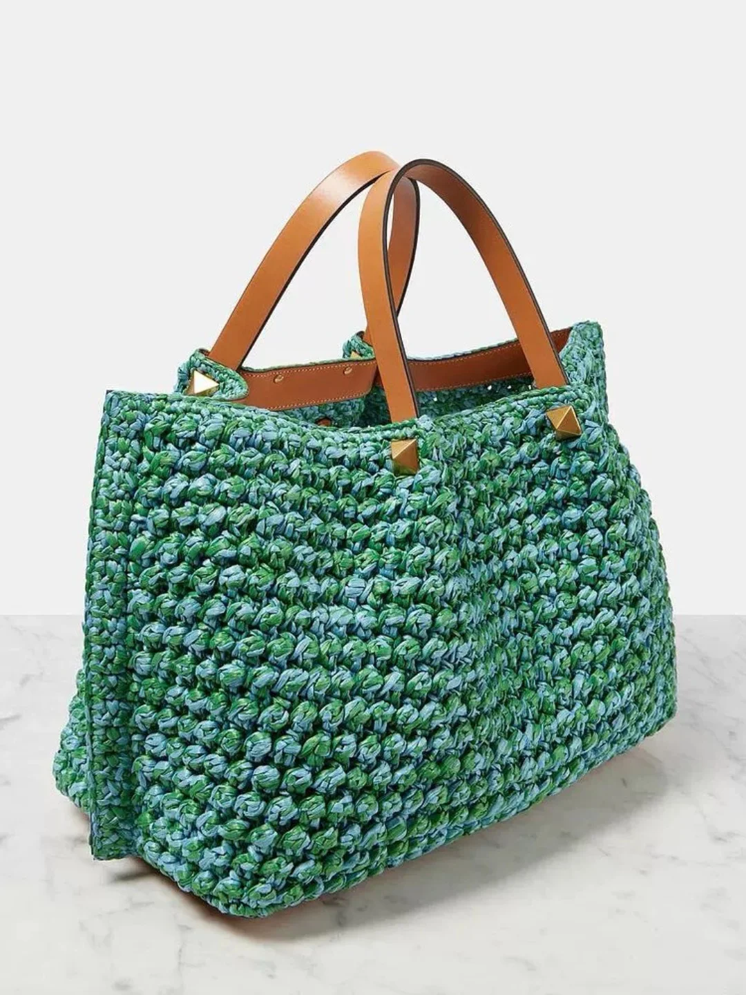 Women's Woven Tote Bag Rivet Decorated Lafite Grass Cotton linen Woven Large Capacity Tote Bag Summer Vacation Wind Shoulder Bag
Women's Woven Tote Bag Rivet Decorated Lafite Grass Cotton linen Woven Large Capacity Tote Bag Summer Vacation Wind Shoulder Bag