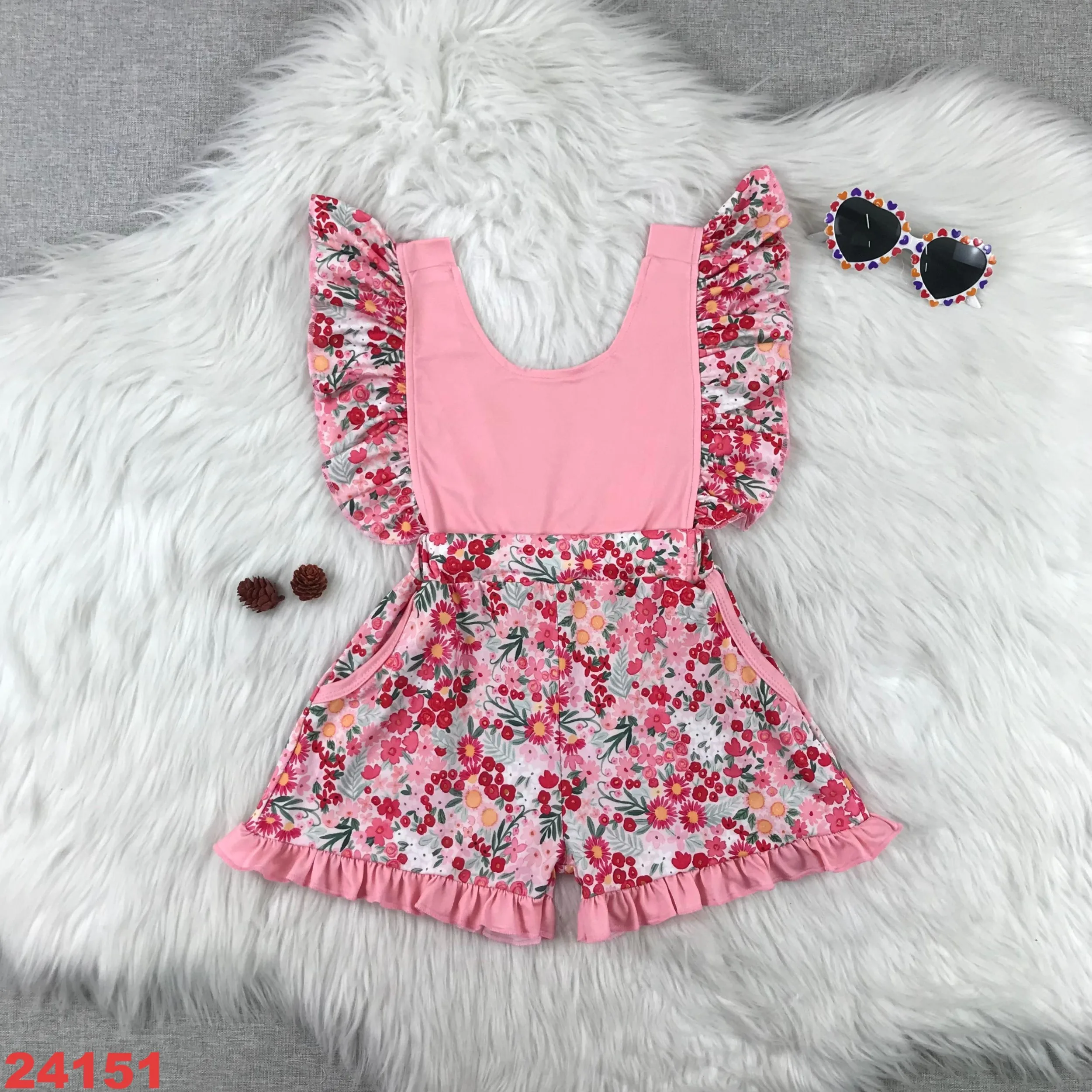 Baby Girl Flower Ruffle Rompers With Shorts Jumpsuit Infant One Piece Clothes Kid
Baby Girl Flower Ruffle Rompers With Shorts Jumpsuit Infant One Piece Clothes Kid