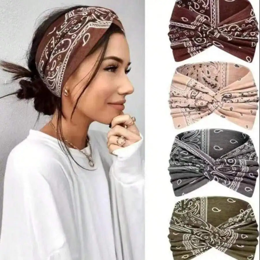 Women's Hairbands , Wide Thin Elastic Boho Dye Knot Headbands, Vintage Style For Sports Yoga Makeup Spa Fashion Accessories
Women's Hairbands , Wide Thin Elastic Boho Dye Knot Headbands, Vintage Style For Sports Yoga Makeup Spa Fashion Accessories