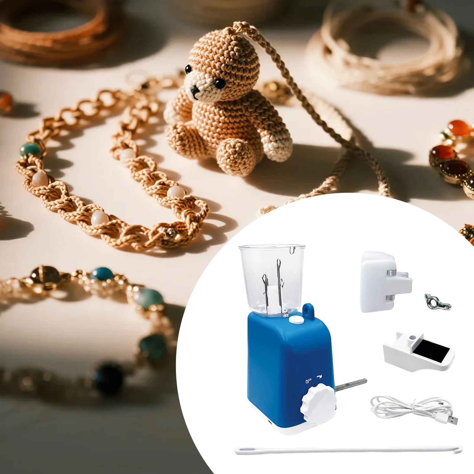 Professional Knitting Crochet Weaving Machine for Braiding Craft Projects High Efficiency Automatic Yarn Knitter DIY Home Crafts
Professional Knitting Crochet Weaving Machine for Braiding Craft Projects High Efficiency Automatic Yarn Knitter DIY Home Crafts