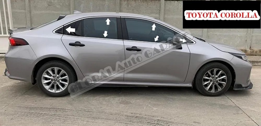 For Toyota Corolla 2013-2021 Chrome Window Moulding Window Frame Framework Auto Accessory Diffüser Spilitter Car-styling Sport
For Toyota Corolla 2013-2021 Chrome Window Moulding Window Frame Framework Auto Accessory Diffüser Spilitter Car-styling Sport