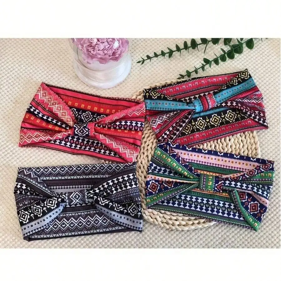 Boho Chic Wide Headbands For Women - Sweat-Wicking, Lightweight Yoga & Sports Hair Bands With Vintage Prints
Boho Chic Wide Headbands For Women - Sweat-Wicking, Lightweight Yoga & Sports Hair Bands With Vintage Prints