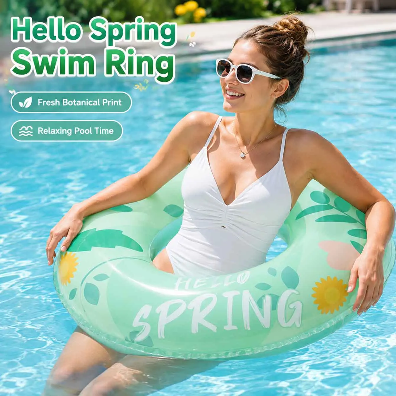 Pool Floats Pool Toys for Toddler,Inflatable Swim Rings, Inner Tube for Floating,Premium Floaties & Water Toys for Summer Beach
Pool Floats Pool Toys for Toddler,Inflatable Swim Rings, Inner Tube for Floating,Premium Floaties & Water Toys for Summer Beach