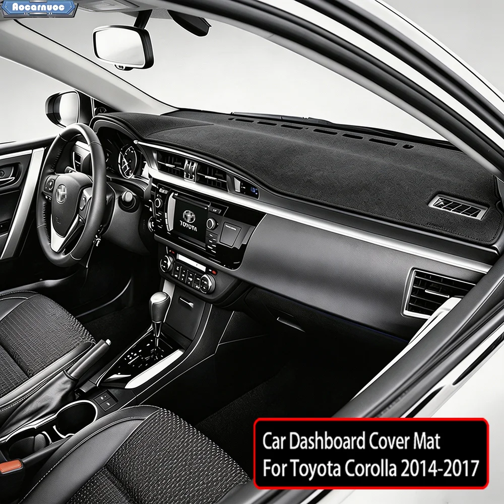 For Toyota Corolla 2014-2017 Car Dashboard Cover Mat-Odorless Eco Friendly Avoid Light Pad
For Toyota Corolla 2014-2017 Car Dashboard Cover Mat-Odorless Eco Friendly Avoid Light Pad