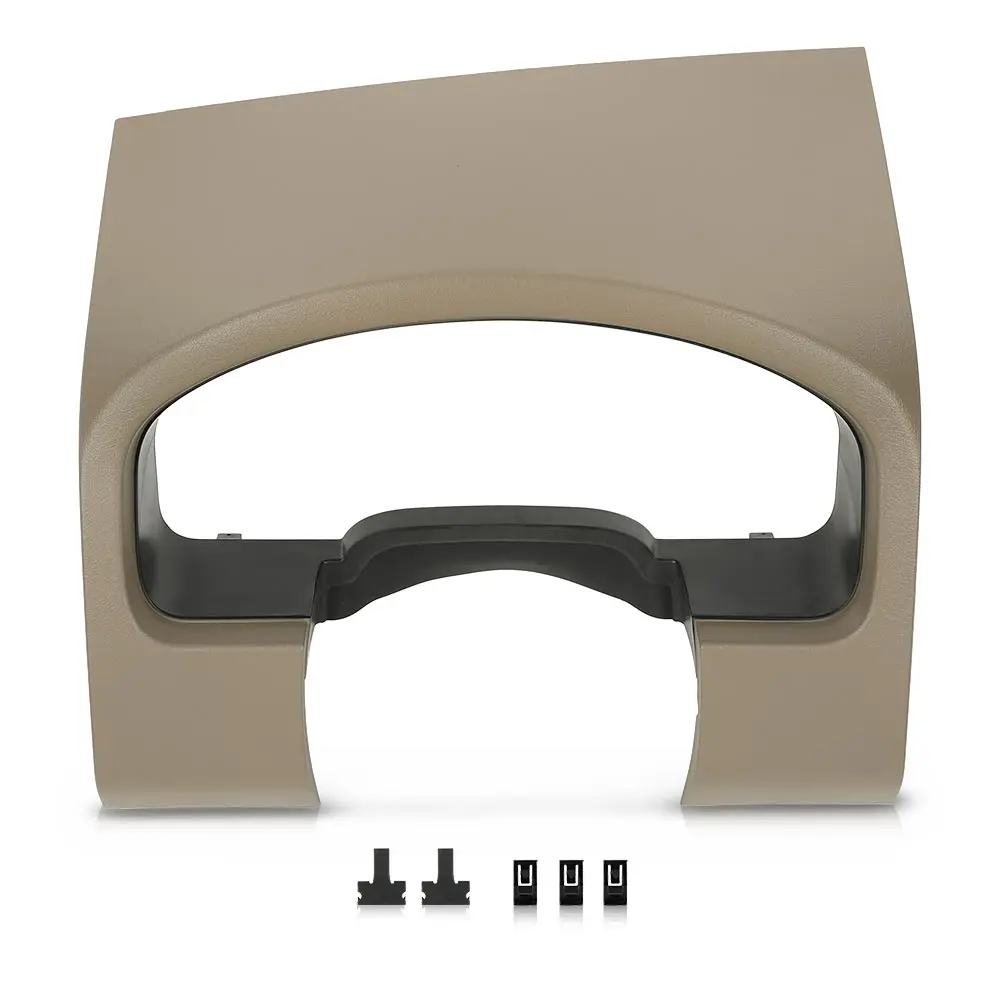 Dashboard Instrument Cluster Cover Panel Dash Bezel Trim Fit for Ford F150 2004-2008 Beige/Black/Gray 
Dashboard Instrument Cluster Cover Panel Dash Bezel Trim Fit for Ford F150 2004-2008 Beige/Black/Gray