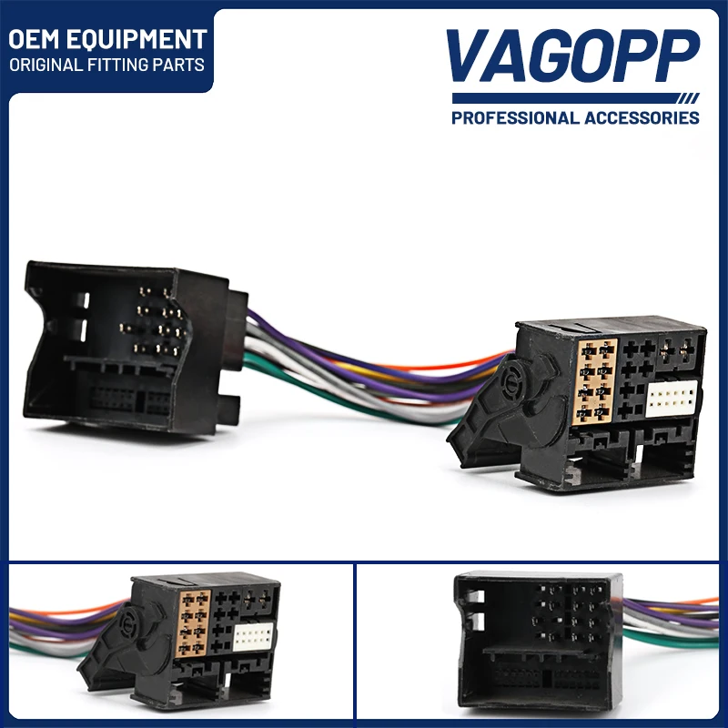 Car Radio Wire Harness PQ to MQB Adapter Full Line Cable Plug Play for VW 2003 To 2015 RCD360 RCD330 PLUS RCD410 MIB DIS PRO
Car Radio Wire Harness PQ to MQB Adapter Full Line Cable Plug Play for VW 2003 To 2015 RCD360 RCD330 PLUS RCD410 MIB DIS PRO