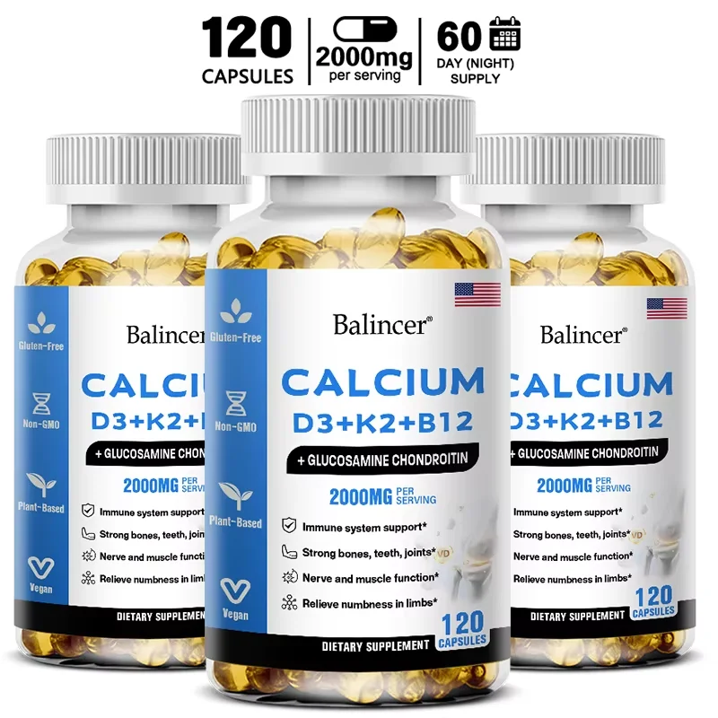 Glucosamine Chondroitin, an antioxidant, contains vitamins and minerals to support bone, tooth and muscle health
Glucosamine Chondroitin, an antioxidant, contains vitamins and minerals to support bone, tooth and muscle health