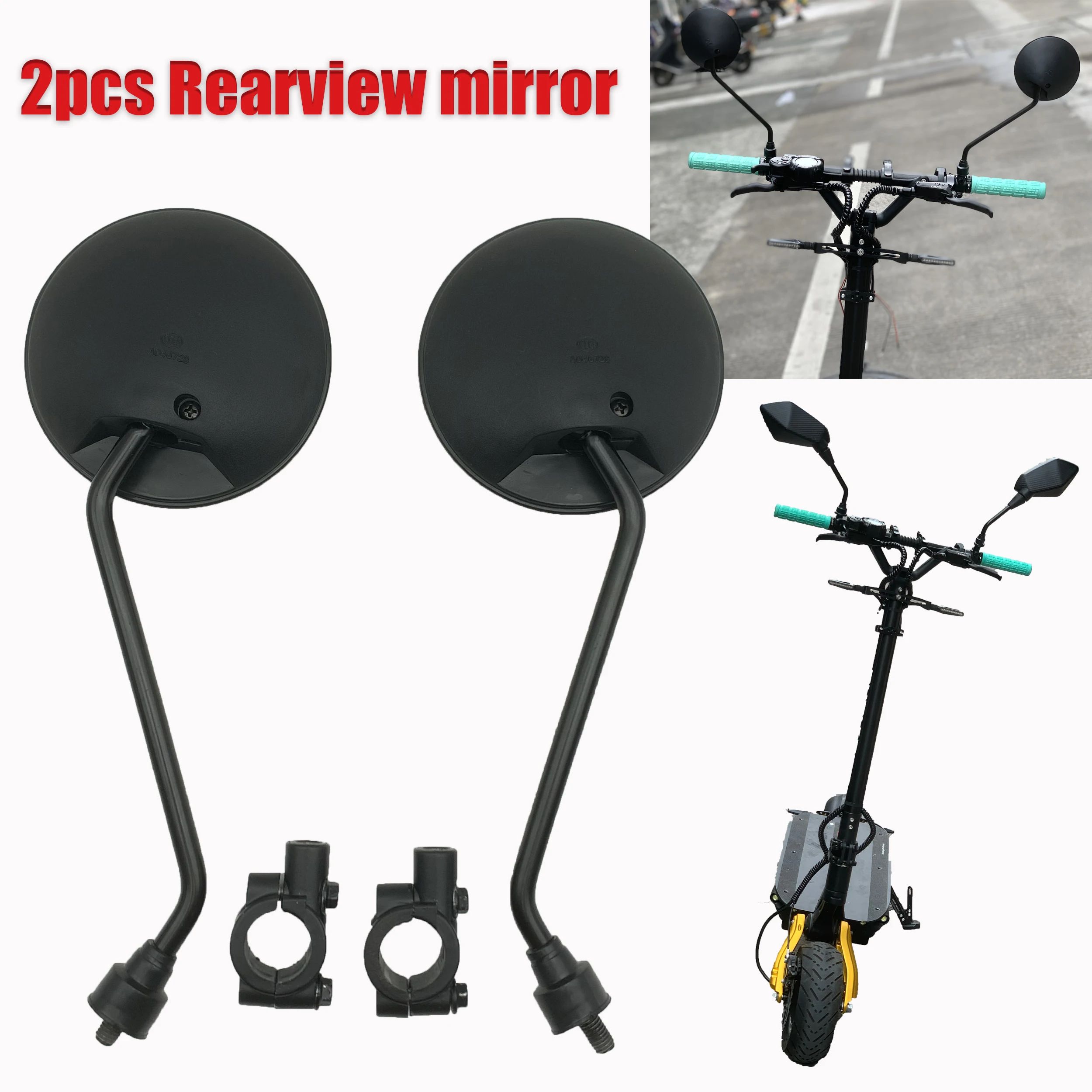 2Pcs Rearview Mirror for Electric Scooter E-Bike Motorcycle MINIMOTORS DT
2Pcs Rearview Mirror for Electric Scooter E-Bike Motorcycle MINIMOTORS DT