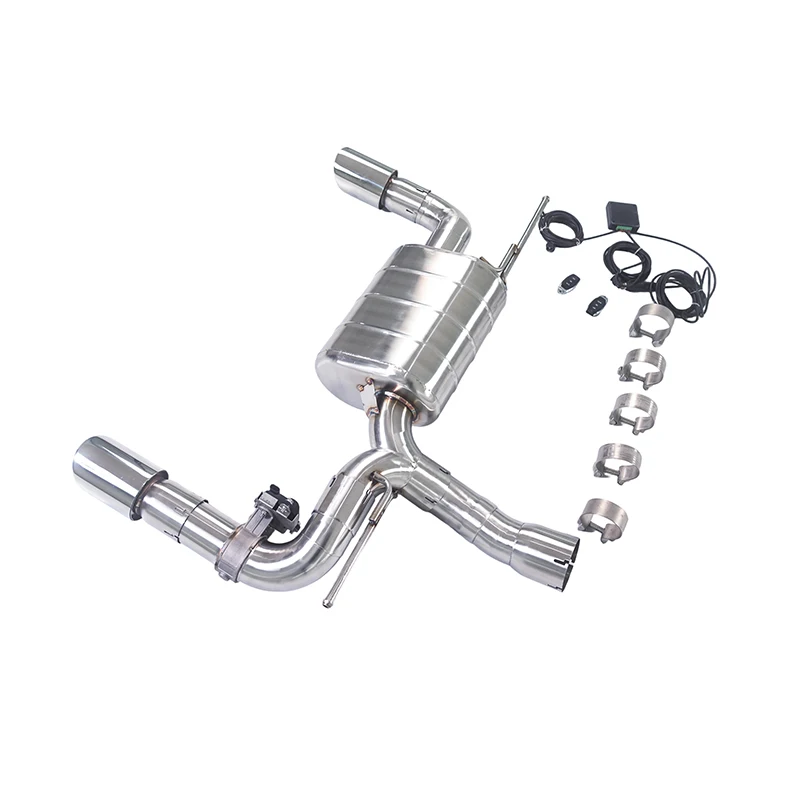 Wholesale Price GFC Axleback Exhaust for BMW 340i F30 B58 Single Drum Single Valve Swallowtail Dual Outlets
Wholesale Price GFC Axleback Exhaust for BMW 340i F30 B58 Single Drum Single Valve Swallowtail Dual Outlets