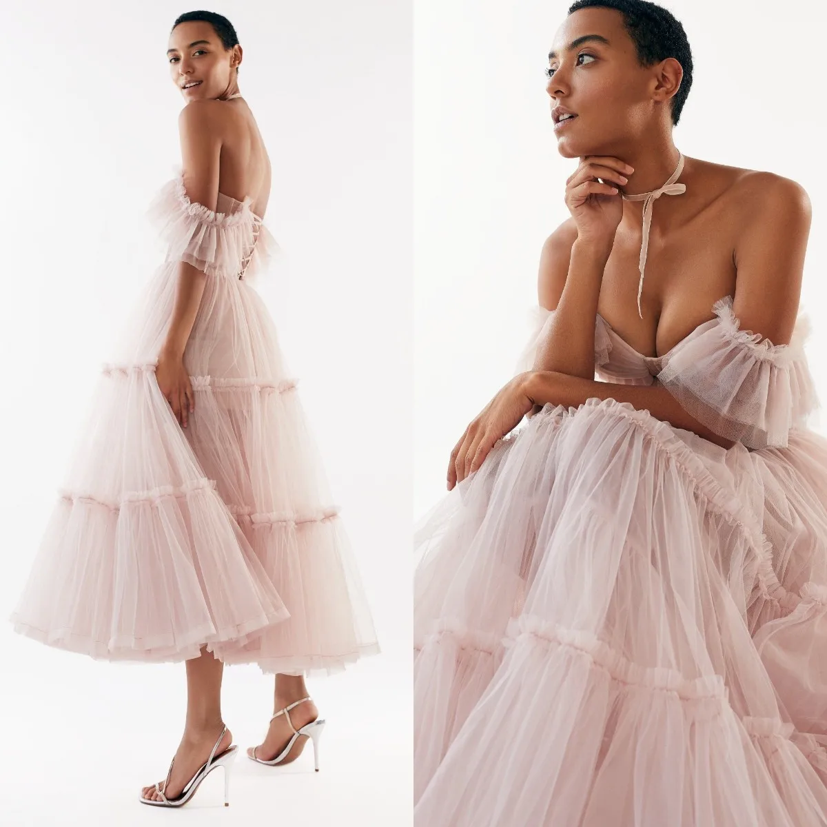 Elegant Blush Prom Dresses Maxi Tulle Tea Length A Line Party Dress Evening Gowns Photoshoot Girls Birthday Dress robes
Elegant Blush Prom Dresses Maxi Tulle Tea Length A Line Party Dress Evening Gowns Photoshoot Girls Birthday Dress robes