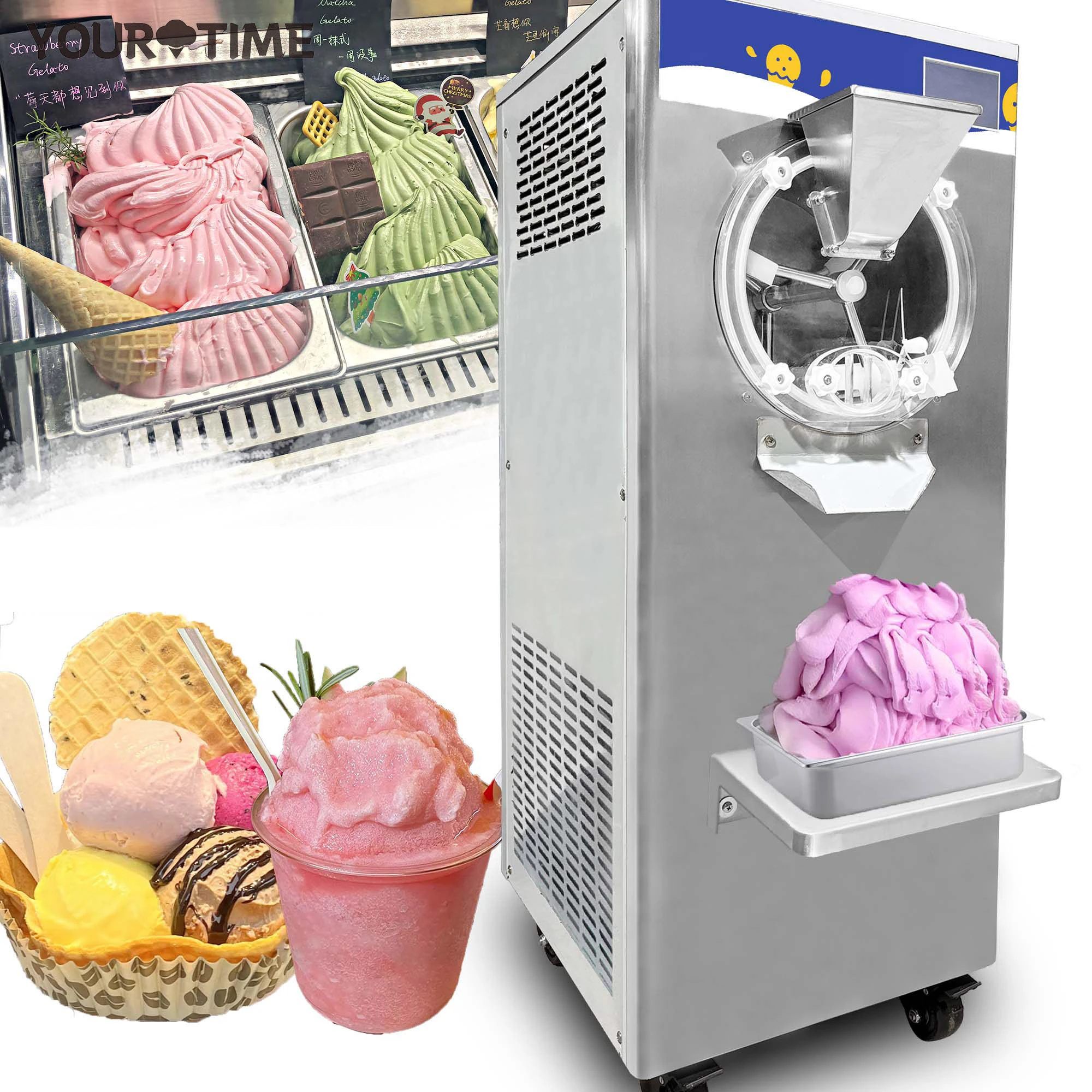 Professional Ice Cream Machine And Hard Ice Cream Machine Premium Quality For Traditional Hard Ice Cream
Professional Ice Cream Machine And Hard Ice Cream Machine Premium Quality For Traditional Hard Ice Cream