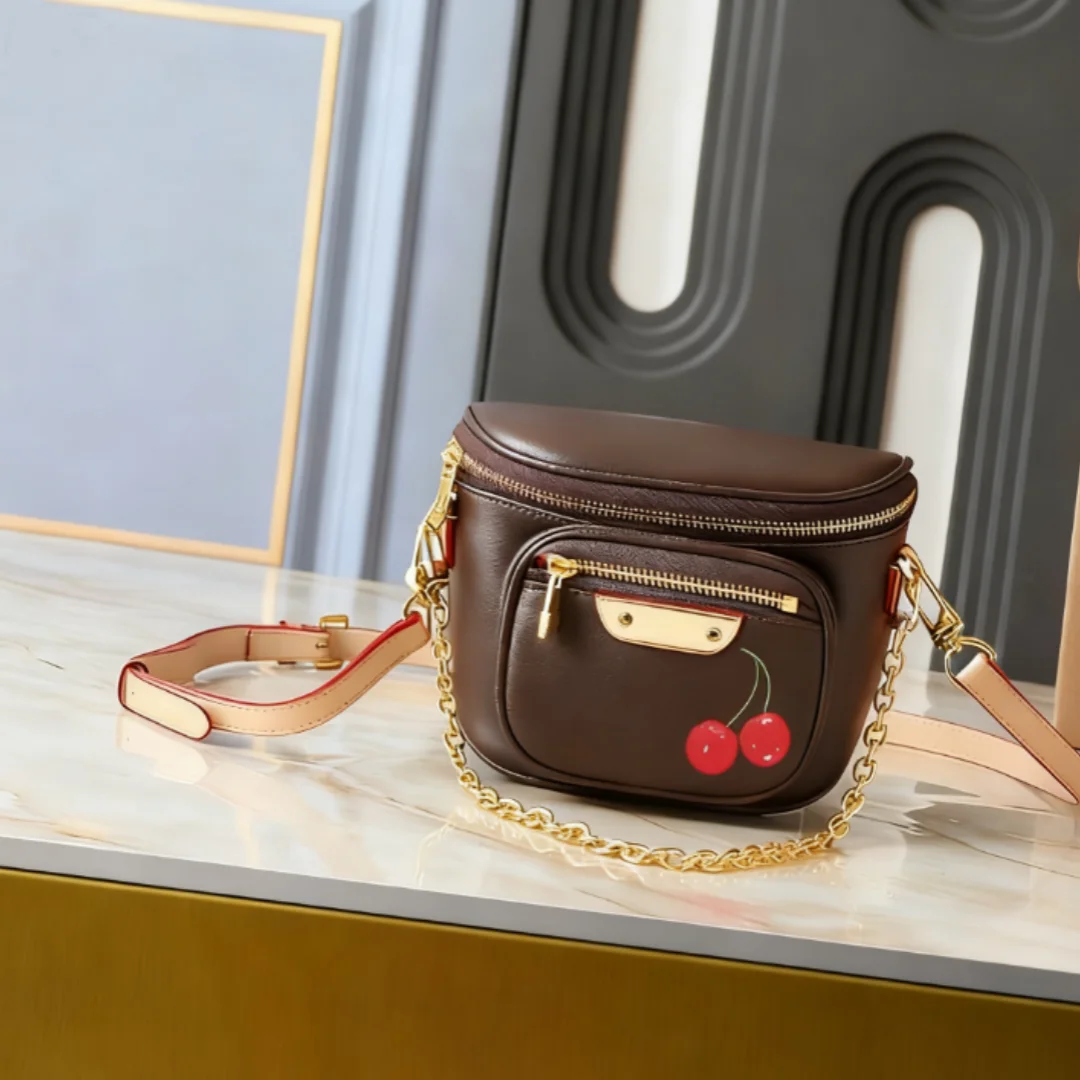 2025 New High-end Handbag Cherry Series Single Shoulder Crossbody Bag
2025 New High-end Handbag Cherry Series Single Shoulder Crossbody Bag