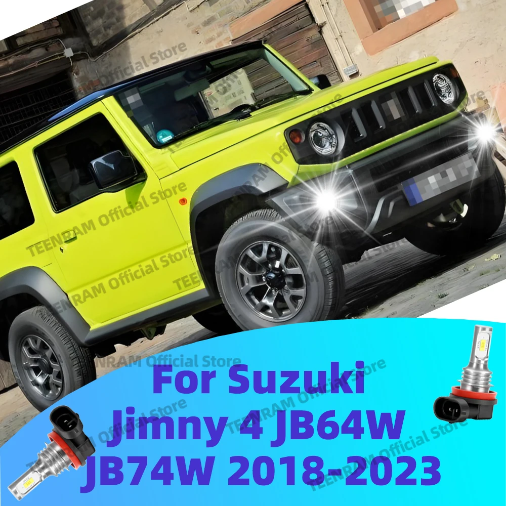 2 шт. светодиодные противотуманные фары Canbus 12 В для Suzuki Jimny 4 JB64W JB74W 2018-2023 светодиодные передние противотуманные фары белые
2 шт. светодиодные противотуманные фары Canbus 12 В для Suzuki Jimny 4 JB64W JB74W 2018-2023 светодиодные передние противотуманные фары белые