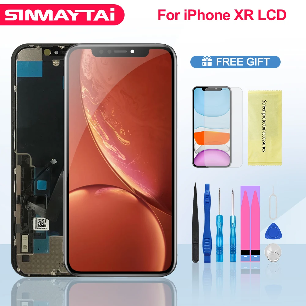 Высококачественный ЖК-дисплей JK для iPhone XR, сенсорный экран, дигитайзер в сборе, без битых пикселей, замена
Высококачественный ЖК-дисплей JK для iPhone XR, сенсорный экран, дигитайзер в сборе, без битых пикселей, замена