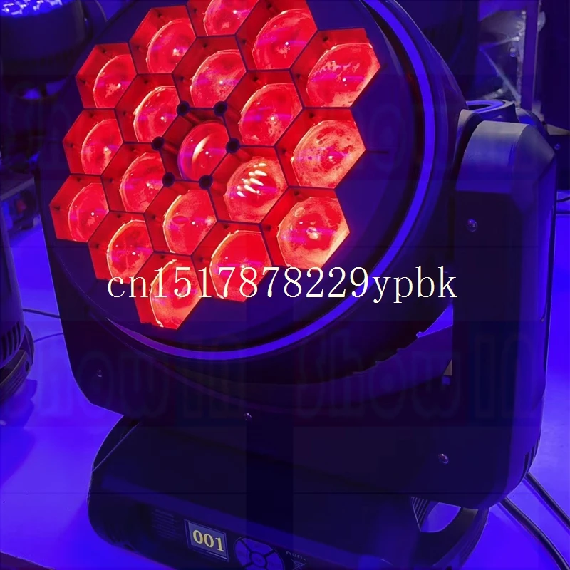 19*40W LED Beam Zoom Wash Bee Eyes Moving Head CTO Swirl Kaleidoscope Effect for DJ Disco Nightclub Show Performance Stage Light
19*40W LED Beam Zoom Wash Bee Eyes Moving Head CTO Swirl Kaleidoscope Effect for DJ Disco Nightclub Show Performance Stage Light