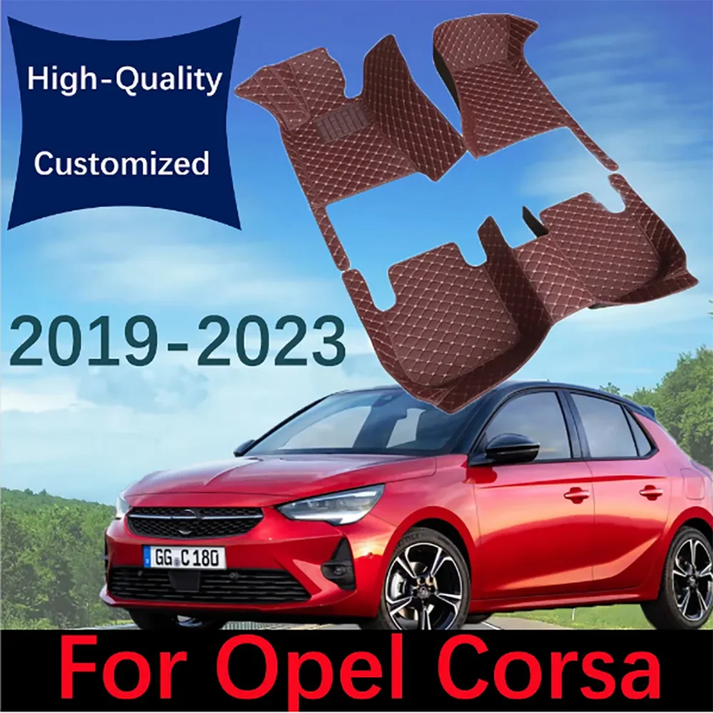 Кожаные автомобильные коврики на заказ для Opel Corsa 2019, 2020, 2021, 2022, 2023, автомобильный коврик, коврики, Аксессуары для ног
Кожаные автомобильные коврики на заказ для Opel Corsa 2019, 2020, 2021, 2022, 2023, автомобильный коврик, коврики, Аксессуары для ног