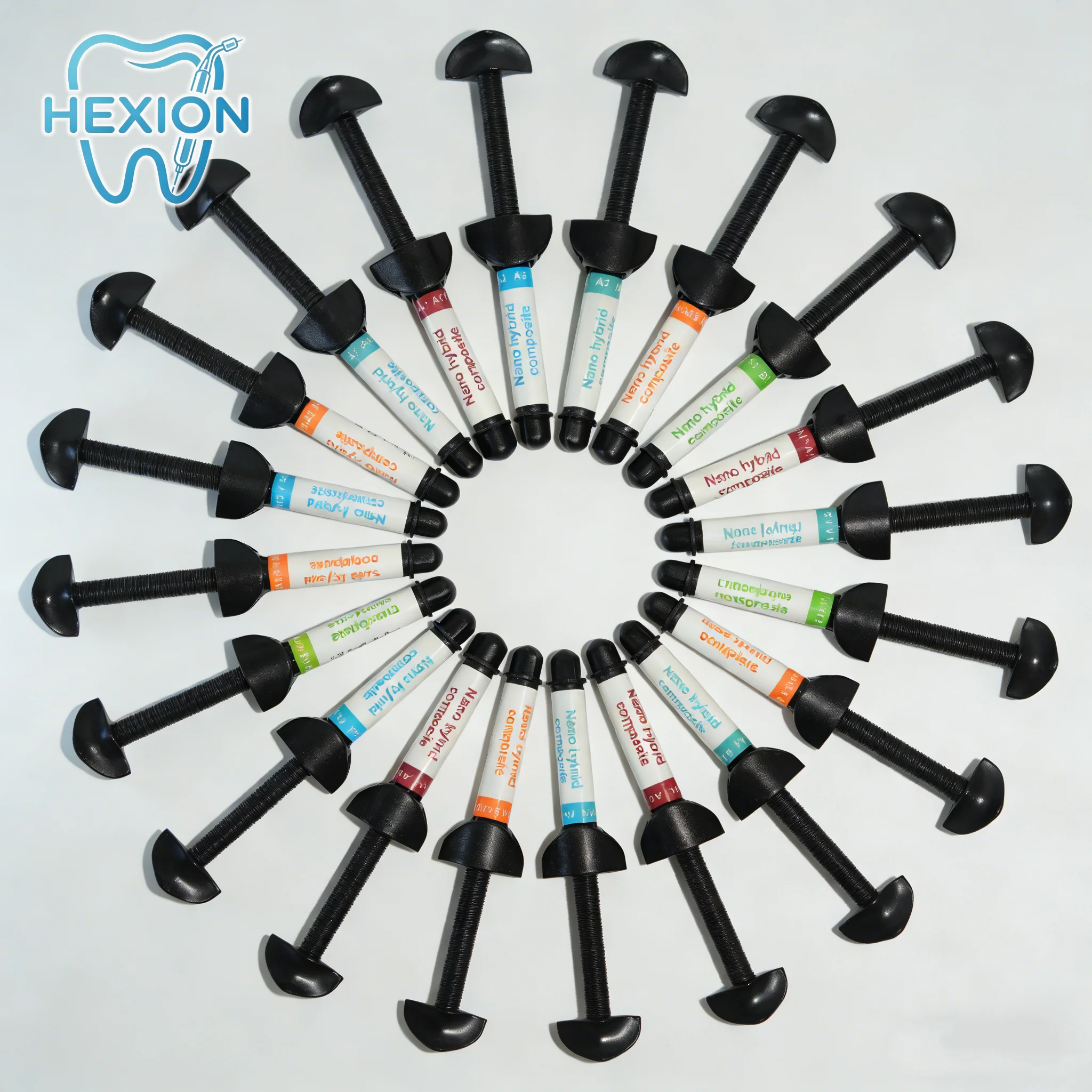 HEXION Dental Resin Light-Curable Flowable A1 A2 A3 A3.5Composite Resin Etch Gel Adhesive Oral Filling Tools Restoration Syringe
HEXION Dental Resin Light-Curable Flowable A1 A2 A3 A3.5Composite Resin Etch Gel Adhesive Oral Filling Tools Restoration Syringe