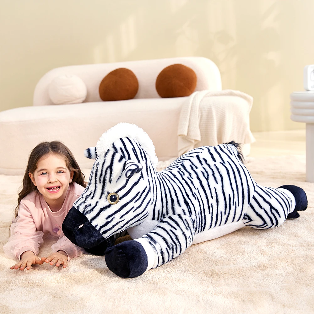 IKASA Large Zebra Stuffed Animal Plush Toy,30" Giant Zebra Cute Jumbo Soft Toys,Huge Big Size Plushy Fluffy Fat Oversized Plushy
IKASA Large Zebra Stuffed Animal Plush Toy,30" Giant Zebra Cute Jumbo Soft Toys,Huge Big Size Plushy Fluffy Fat Oversized Plushy