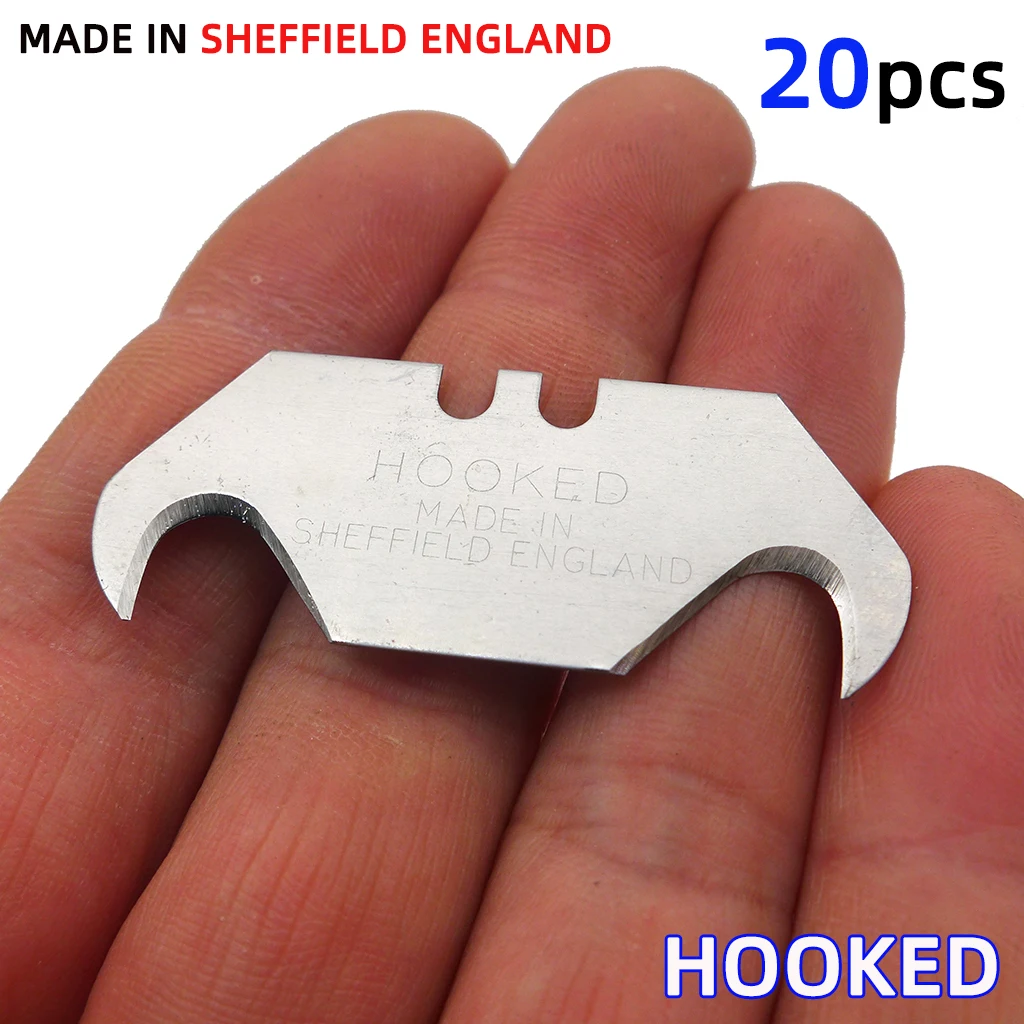 20pcs Heavy-duty Cutting Blade Cable wire Stripping Plastic Hook Knife Blade Dolphin Acrylic Board PVC Floor Cutting Carpet
20pcs Heavy-duty Cutting Blade Cable wire Stripping Plastic Hook Knife Blade Dolphin Acrylic Board PVC Floor Cutting Carpet
