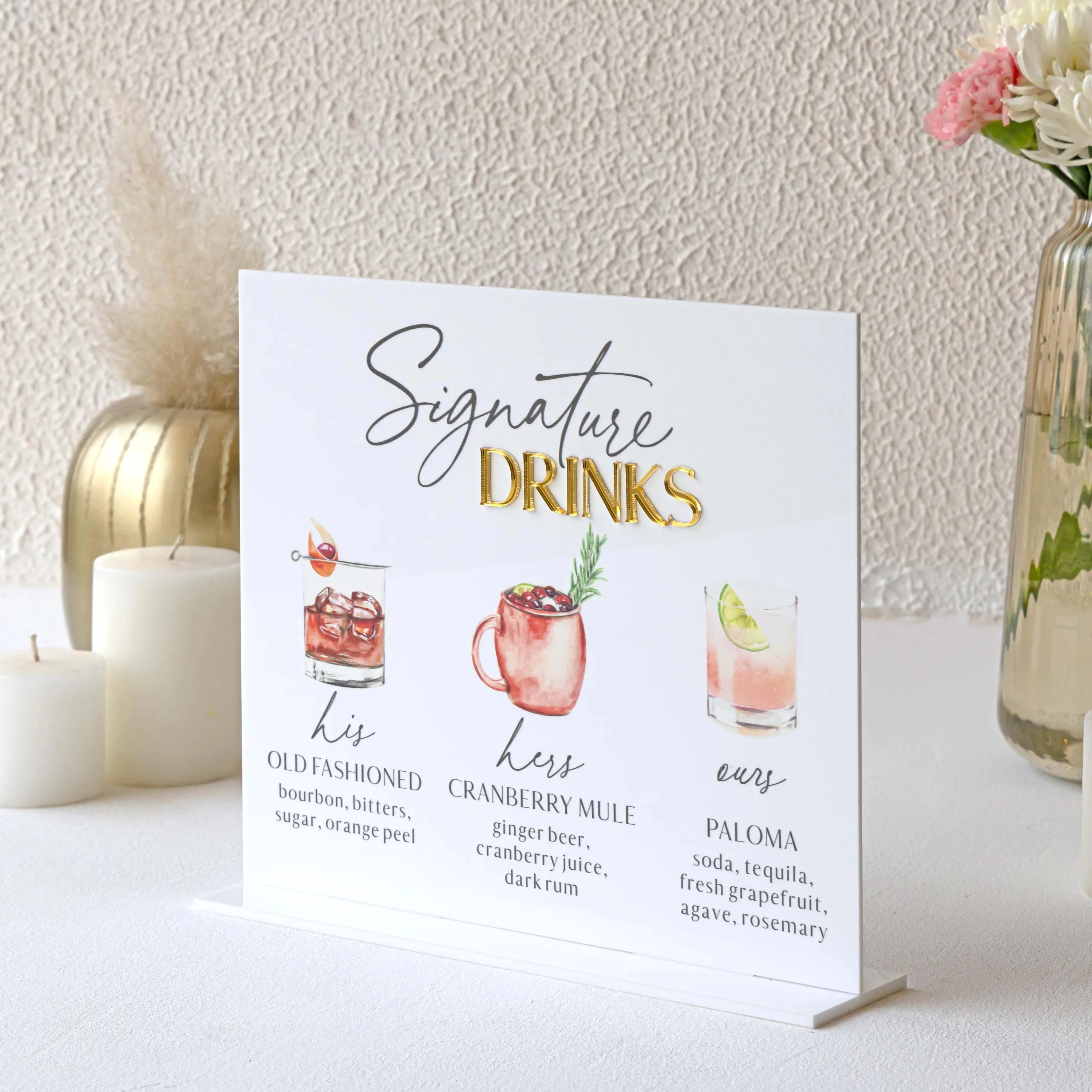 Wedding Signature Drink Sign Wedding Bar Menu Bar Sign Wedding Signature Cocktail Sign Wedding Drink Menu Custom Acrylic Sign
Wedding Signature Drink Sign Wedding Bar Menu Bar Sign Wedding Signature Cocktail Sign Wedding Drink Menu Custom Acrylic Sign