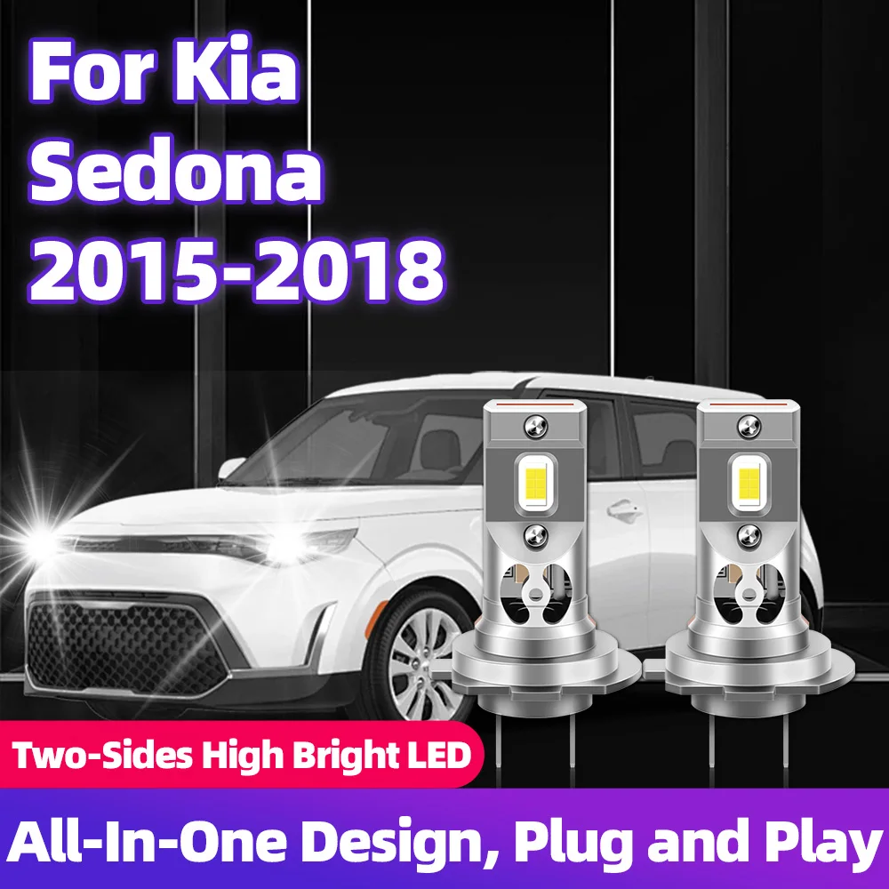For Kia Sedona 2015 2016 2017 2018 LED Headlights High Power 30000LM Led H7 Turbo Car Front Head Lamps Mini Size 1:1 Auto Luces
For Kia Sedona 2015 2016 2017 2018 LED Headlights High Power 30000LM Led H7 Turbo Car Front Head Lamps Mini Size 1:1 Auto Luces