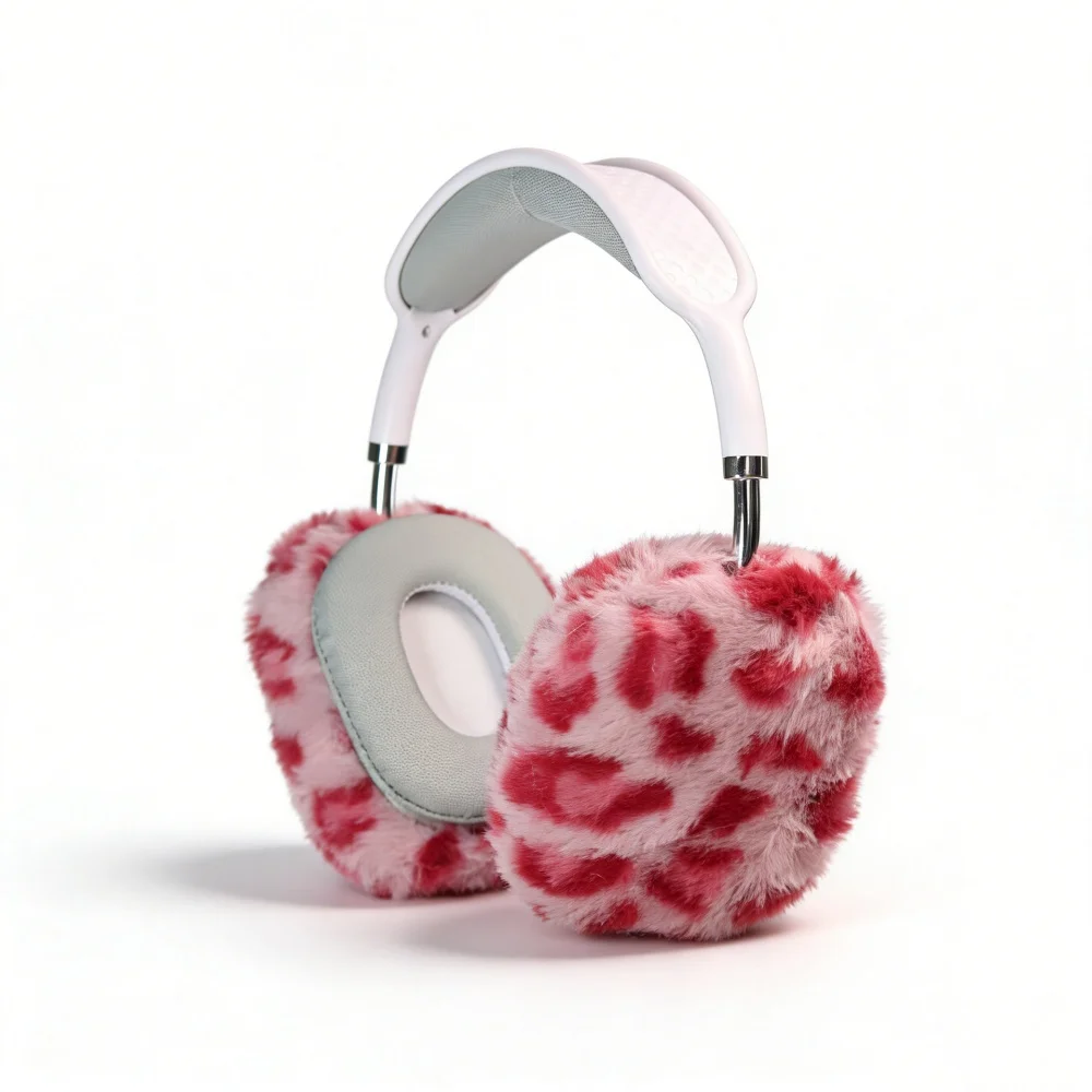 Stylish and cute plush pink pattern headphone protective case for AirPods Max, fashionable new cute shockproof protective case
Stylish and cute plush pink pattern headphone protective case for AirPods Max, fashionable new cute shockproof protective case