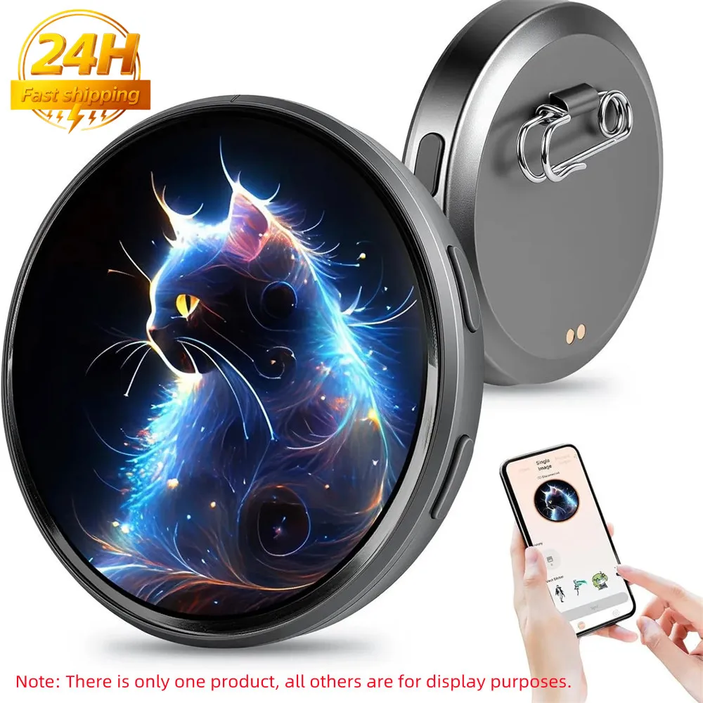 Anime E-Badge Display Pin 1.7 Inch Touch Screen LED Button Touchscreen Photo Frame With Video Playback Dropshipping
Anime E-Badge Display Pin 1.7 Inch Touch Screen LED Button Touchscreen Photo Frame With Video Playback Dropshipping