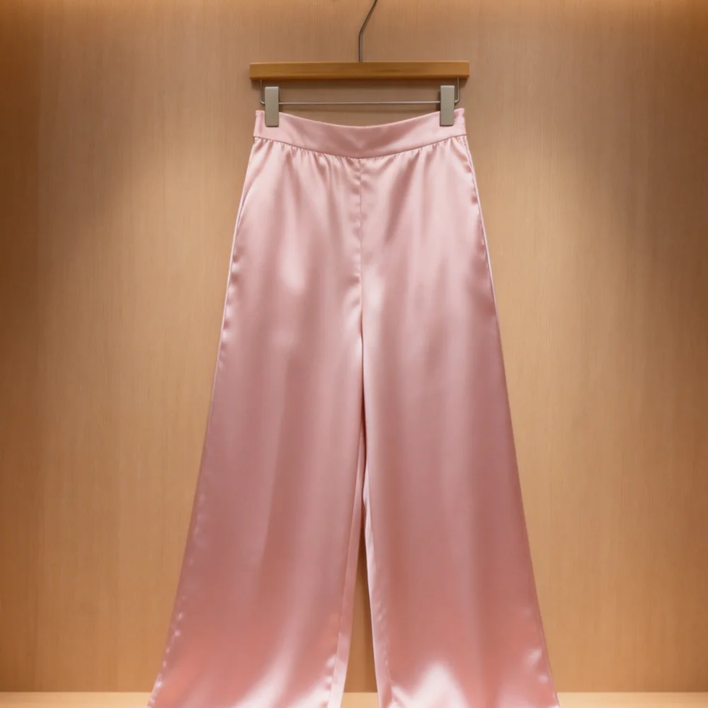 2025 New Luxury Pink Abstract Print Wide Leg Pants for Women High Waist Satin Silk Flowy Palazzo Pants Elegant Holiday Beach005
2025 New Luxury Pink Abstract Print Wide Leg Pants for Women High Waist Satin Silk Flowy Palazzo Pants Elegant Holiday Beach005