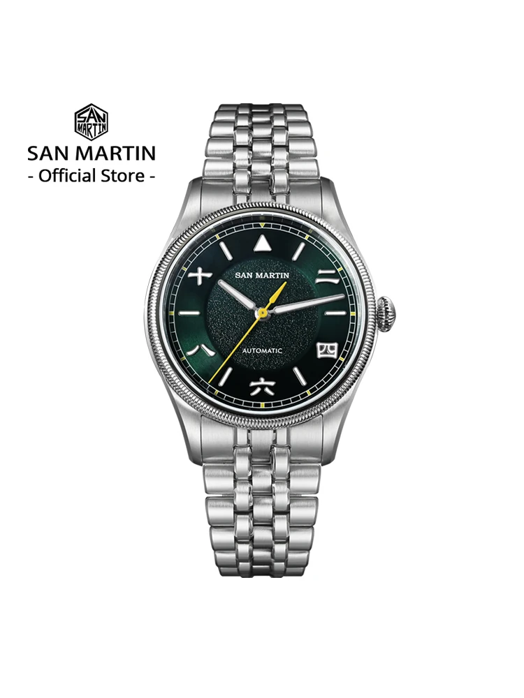 San Martin 39.5mm Men Pilot Watch YN55 Automatic Mechanical Aviation Watches Chinese Style Original Design SN0033 Field Reloj
San Martin 39.5mm Men Pilot Watch YN55 Automatic Mechanical Aviation Watches Chinese Style Original Design SN0033 Field Reloj