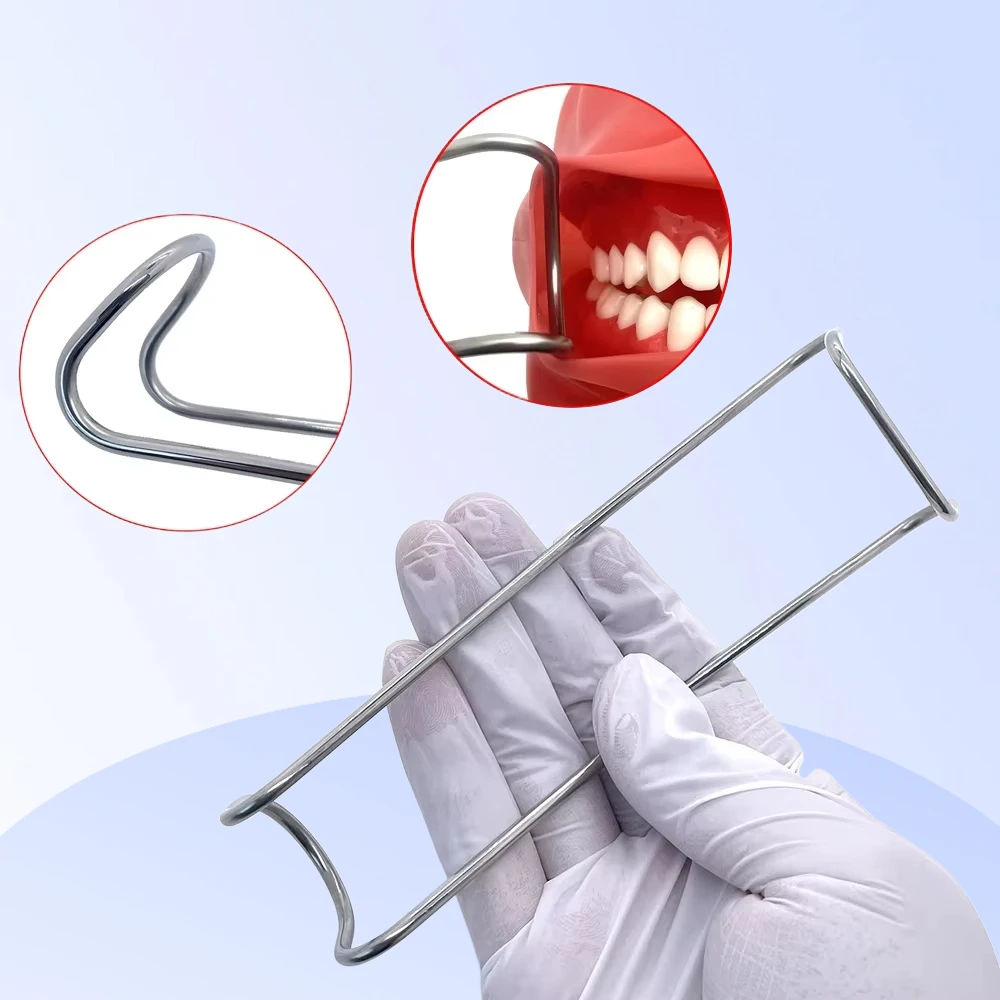 Dental Labial Retractors Dentist Tools Lip and Cheek Retractor Mouth Opener Instrument Stainless Steel Implant Material
Dental Labial Retractors Dentist Tools Lip and Cheek Retractor Mouth Opener Instrument Stainless Steel Implant Material