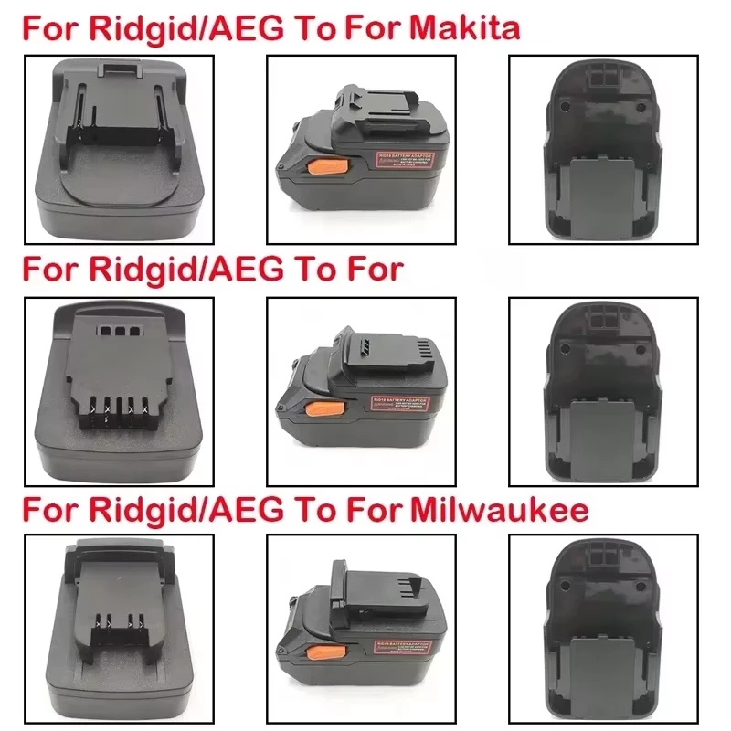 Battery Adapter to Replacement for Dewalt/Makita/Milwaukee Tool,for Makita/Dewalt/Milwaukee Battery to for Ridgid/AEG Tools
Battery Adapter to Replacement for Dewalt/Makita/Milwaukee Tool,for Makita/Dewalt/Milwaukee Battery to for Ridgid/AEG Tools
