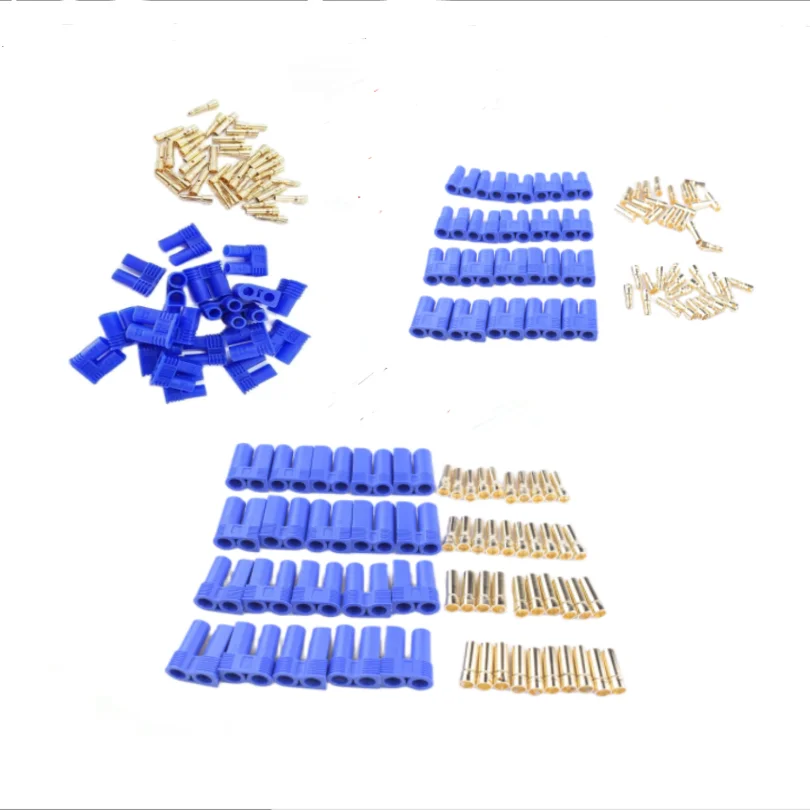 10 pairs 20 pcs EC2 EC3 EC5 male female gold plated battery connector plug for rc plane truck boat
10 pairs 20 pcs EC2 EC3 EC5 male female gold plated battery connector plug for rc plane truck boat