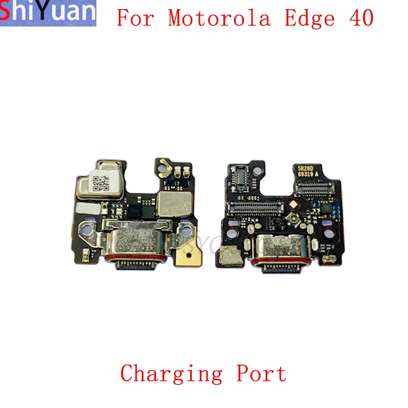 USB-порт для зарядки, гибкий кабель для Motorola Moto Edge 40, запасные части для разъема зарядки
USB-порт для зарядки, гибкий кабель для Motorola Moto Edge 40, запасные части для разъема зарядки