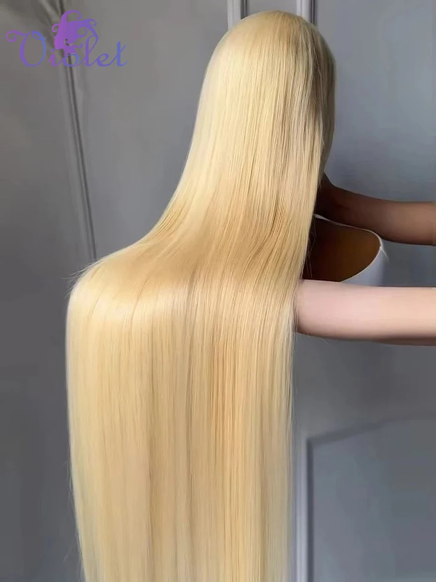Blonde Wig Straight 613 HD Lace Frontal Wigs 13x4 Transparent Brazilian Straight Lace Front Wigs 32 Inch 100% Human Hair Wigs
Blonde Wig Straight 613 HD Lace Frontal Wigs 13x4 Transparent Brazilian Straight Lace Front Wigs 32 Inch 100% Human Hair Wigs