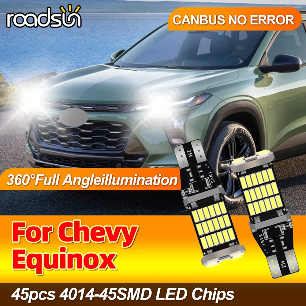 2PCS T15/W16W For Chevy Equinox 2010 2011 2012 2013 2014 2015 2016 2017 2018 2019 LED Backup Back Up Reverse Light Bulbs
2PCS T15/W16W For Chevy Equinox 2010 2011 2012 2013 2014 2015 2016 2017 2018 2019 LED Backup Back Up Reverse Light Bulbs