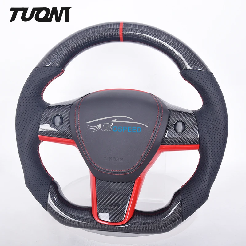 Fit For Tesla Model X Model S Model 3 Model Y Yoke Sports Carbon Fiber Car Steering Wheel Custom Heating Suede Leather Upgrade
Fit For Tesla Model X Model S Model 3 Model Y Yoke Sports Carbon Fiber Car Steering Wheel Custom Heating Suede Leather Upgrade