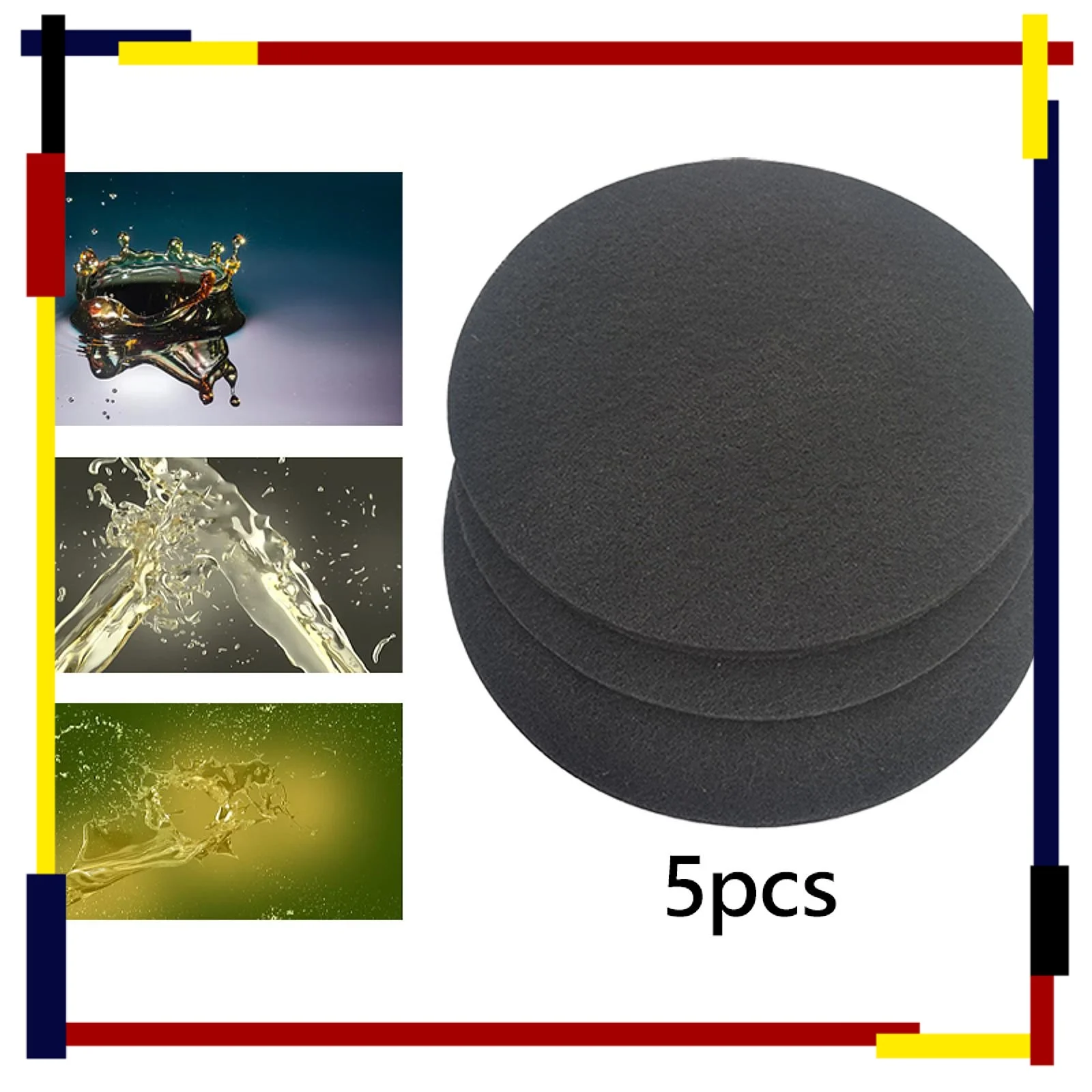 5 шт. коврик для слива масла для автомобильного масла, защита от утечки трансмиссионной жидкости, прочный, многоразовый 
5 шт. коврик для слива масла для автомобильного масла, защита от утечки трансмиссионной жидкости, прочный, многоразовый