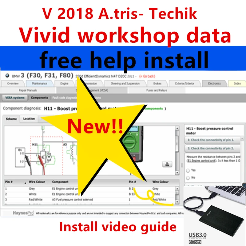 2022 hot Arrival Automotive Vivid 2018 Workshop software (Atris-Technik) Europe repair software wiring diagram +Atris parts cat
2022 hot Arrival Automotive Vivid 2018 Workshop software (Atris-Technik) Europe repair software wiring diagram +Atris parts cat