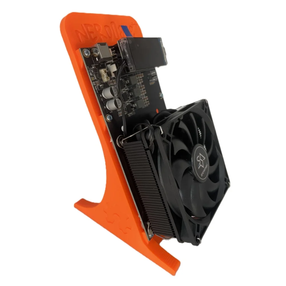 Мини-биткойн-майнер 4,8TH/s Bitaxe Nerdqaxe++ 80 Вт BTC Solo Mining Machine для домашнего использования 4 × BM1370 ASIC Chips Silent Open Source с
Мини-биткойн-майнер 4,8TH/s Bitaxe Nerdqaxe++ 80 Вт BTC Solo Mining Machine для домашнего использования 4 × BM1370 ASIC Chips Silent Open Source с