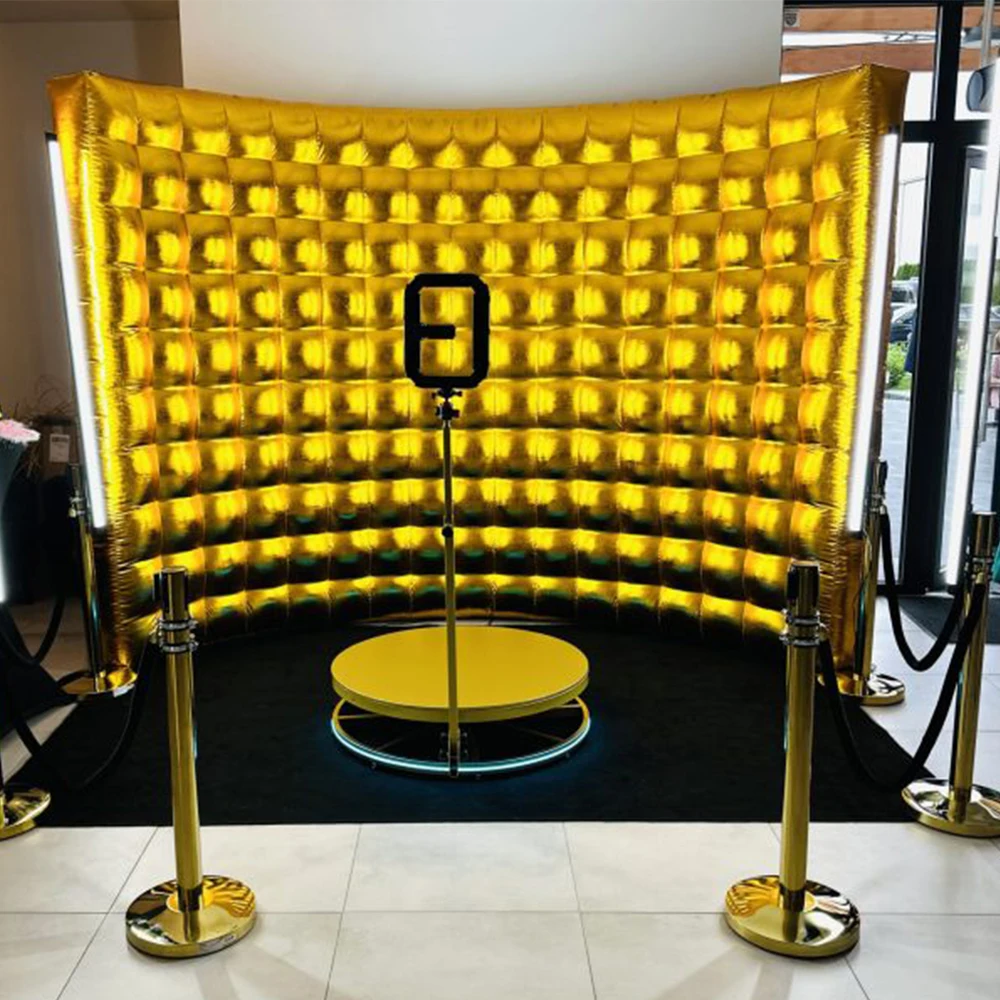 Poland Warehouse Stock Gold /Silver 10ft Inflatable Photobooth Fotobudka 360 Backdrop Wall For Party Events Rental 3x2.4m
Poland Warehouse Stock Gold /Silver 10ft Inflatable Photobooth Fotobudka 360 Backdrop Wall For Party Events Rental 3x2.4m