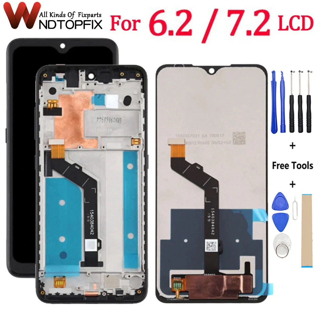 Высокое качество 6,3 "для Nokia 6,2 TA-1200 ЖК-дисплей с дигитайзером в сборе, запасные части для Nokia 7,2 ЖК-дисплей TA-1196, ЖК-экран
Высокое качество 6,3 "для Nokia 6,2 TA-1200 ЖК-дисплей с дигитайзером в сборе, запасные части для Nokia 7,2 ЖК-дисплей TA-1196, ЖК-экран