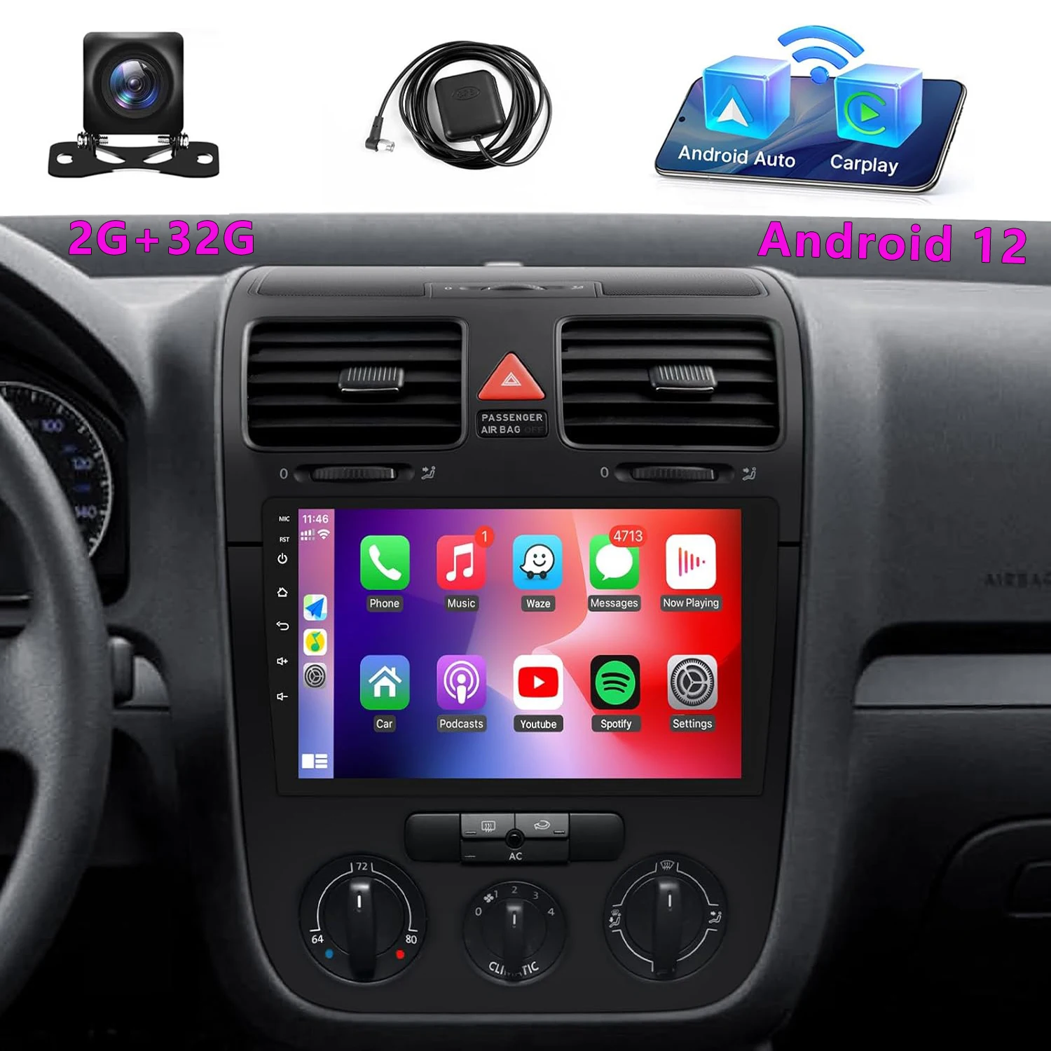 10.1" Touchscreen Wireless Car Stereo Radio for VW Volkswagen Golf Passat Jetta Tiguan Touran Polo Skoda Fabia with Rear Camera
10.1" Touchscreen Wireless Car Stereo Radio for VW Volkswagen Golf Passat Jetta Tiguan Touran Polo Skoda Fabia with Rear Camera