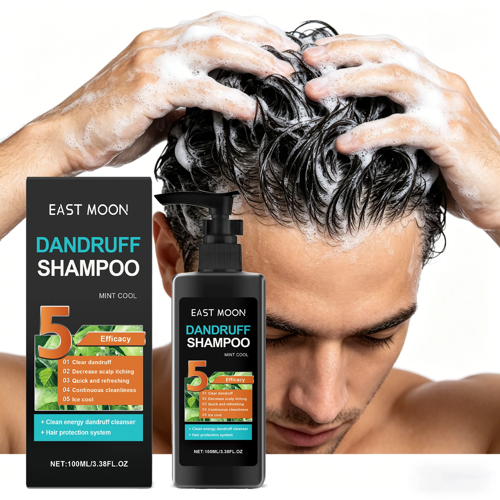 100ML Men's Hair Refreshing Shampoo Gentle Cleaning Scalp Oil Control Enhance Gloss Smoothing Soothing Men' s Hair Cleaner
100ML Men's Hair Refreshing Shampoo Gentle Cleaning Scalp Oil Control Enhance Gloss Smoothing Soothing Men' s Hair Cleaner
