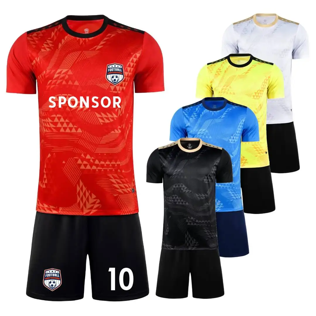 Blank Soccer Jersey Sets for Men Kids Custom Quick Dry Breathable Children Boy Team Club Football Training
Blank Soccer Jersey Sets for Men Kids Custom Quick Dry Breathable Children Boy Team Club Football Training