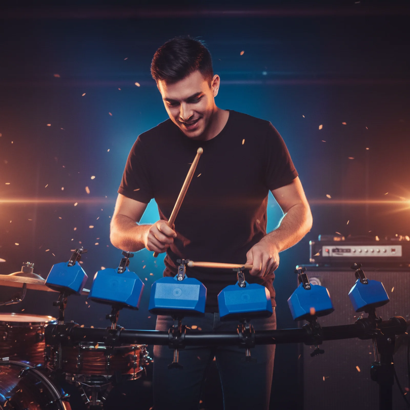 5Pcs/Set Musical Percussion Block Drum Accessories Latin Style Rhythm Training Practical Drum Kit Cowbell Accessory
5Pcs/Set Musical Percussion Block Drum Accessories Latin Style Rhythm Training Practical Drum Kit Cowbell Accessory