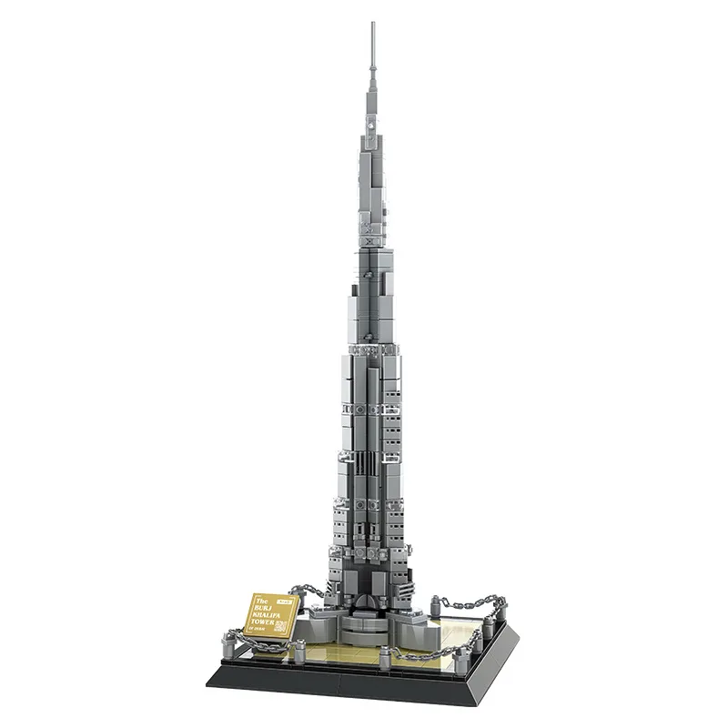 Worlds Talles The Burj Khalifa Tower Of Dubai Наборы строительных блоков для взрослых Модель в сборе Наборы кирпичей для детей Игрушки в подарок
Worlds Talles The Burj Khalifa Tower Of Dubai Наборы строительных блоков для взрослых Модель в сборе Наборы кирпичей для детей Игрушки в подарок